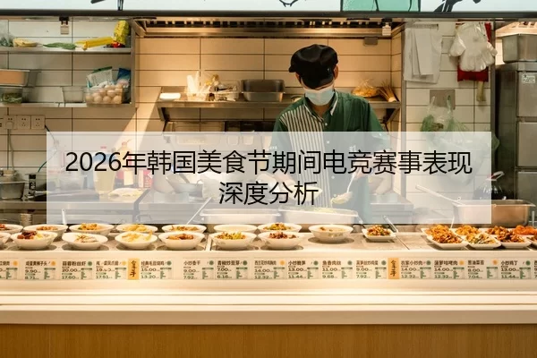 2026年韩国美食节期间电竞赛事表现深度分析